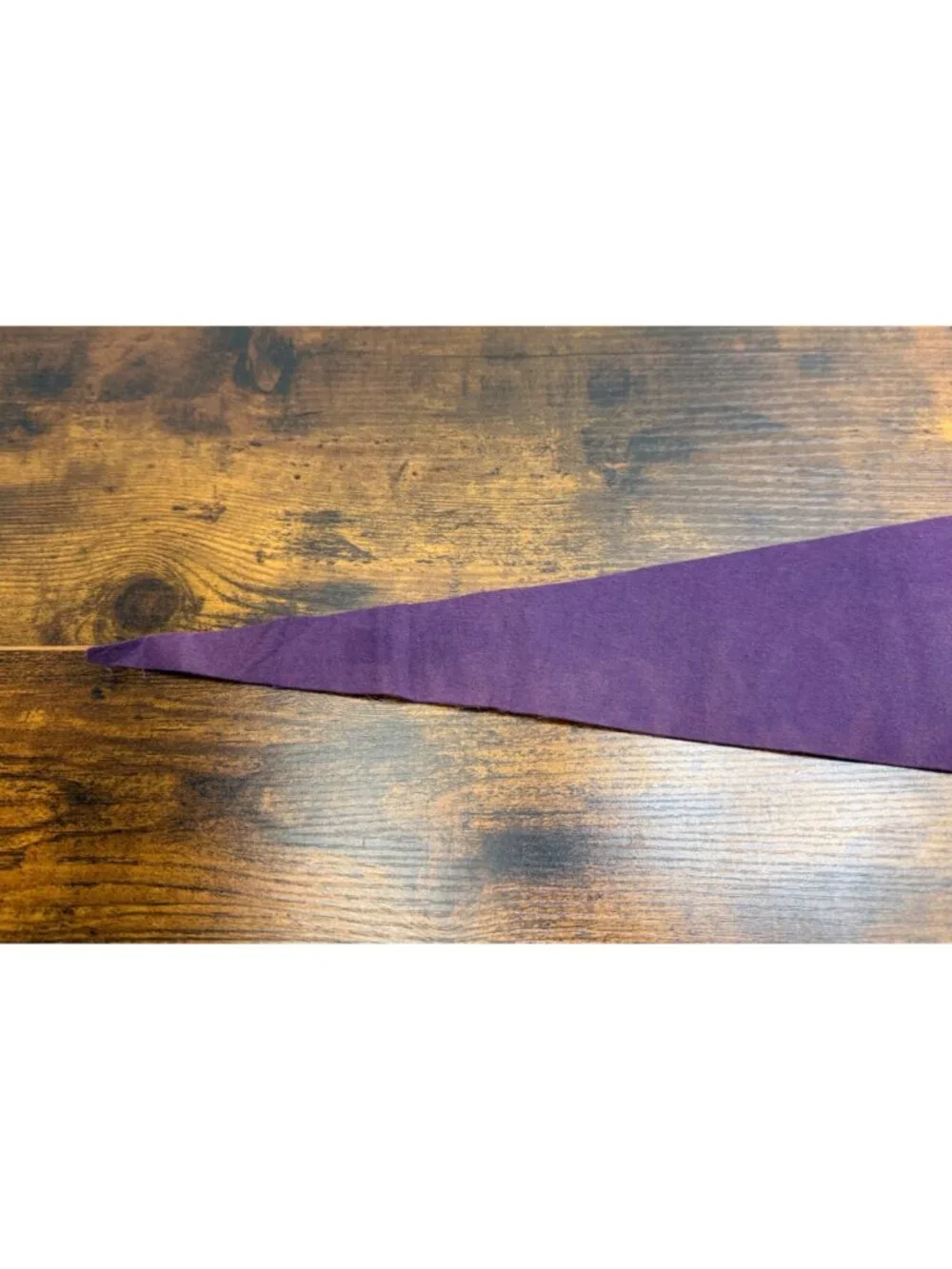 Vintage Texas Pennant Felt Flag 
